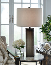 A2Z Furniture - Ashley Furniture - Dingerly Lighting - Table Lamp (Set of 2) / Brown - L430824X2